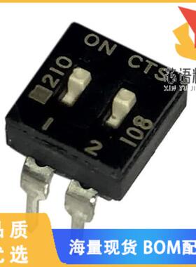 全新210-2MS原装(SWITCH SLIDE DIP SPST 100MA 20V)正品
