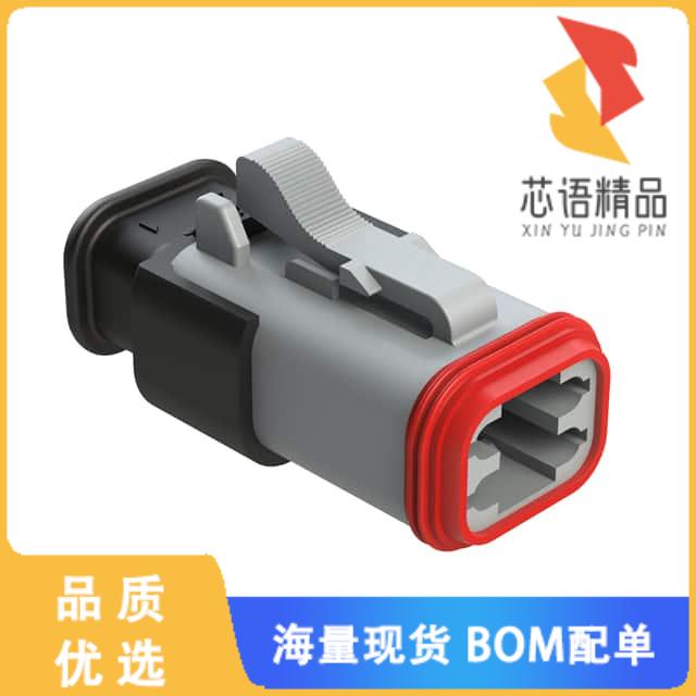 全新AT06-4S-SR01GRY原装(CONN PLUG HSG 4POS)正品