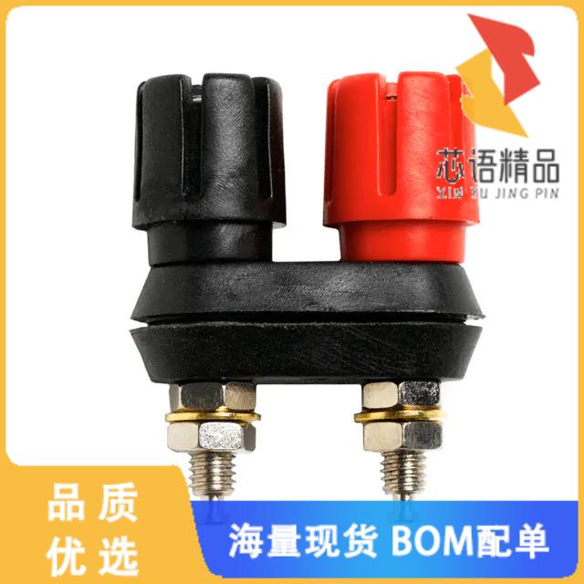 全新6883原装(CONN BIND POST DL FLUTD BLK/RED)正品
