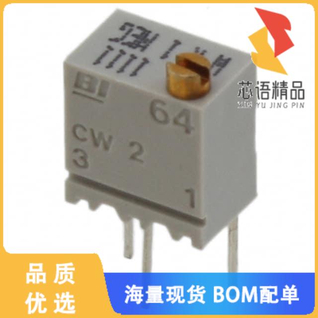 全新64WR5KLF原装(TRIMMER 5K OHM 0.25W PC PIN TOP)正品