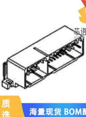 全新173864-1原装(CONN HEADER R/A 24POS 3.5MM)正品