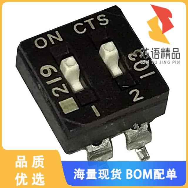 全新219-2ES原装(SWITCH SLIDE DIP SPST 100MA 20V)正品