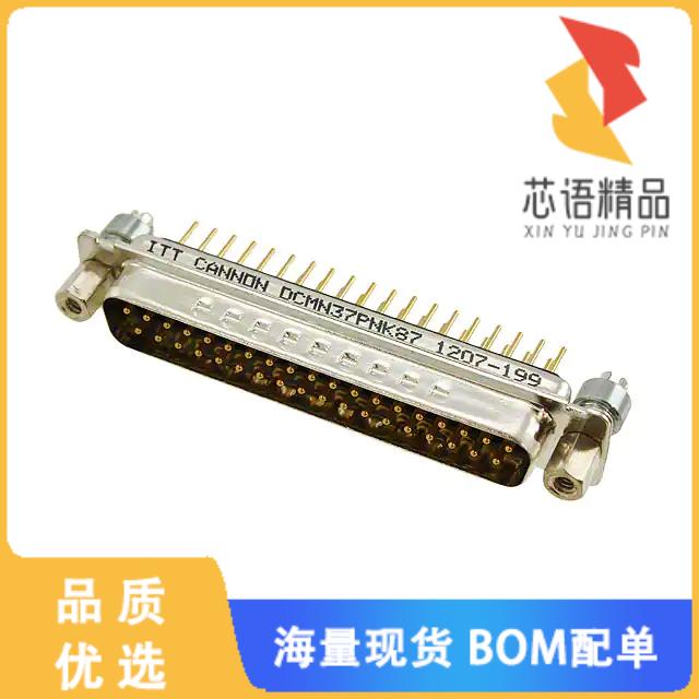 全新DCMN-37P-N-K87原装(CONN D-SUB PLUG 37P PNL M