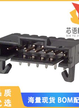 全新103673-6原装(CONN HEADER R/A 7POS 2.54MM)正品