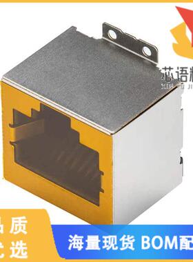 全新CRJ068-1-SMT原装(RJ JACK, 1 PORT, 8P8C, 6U,