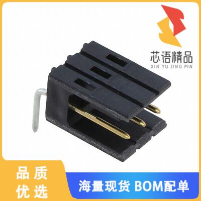 全新826468-3原装(CONN HEADER R/A 3POS 2.54MM)正品