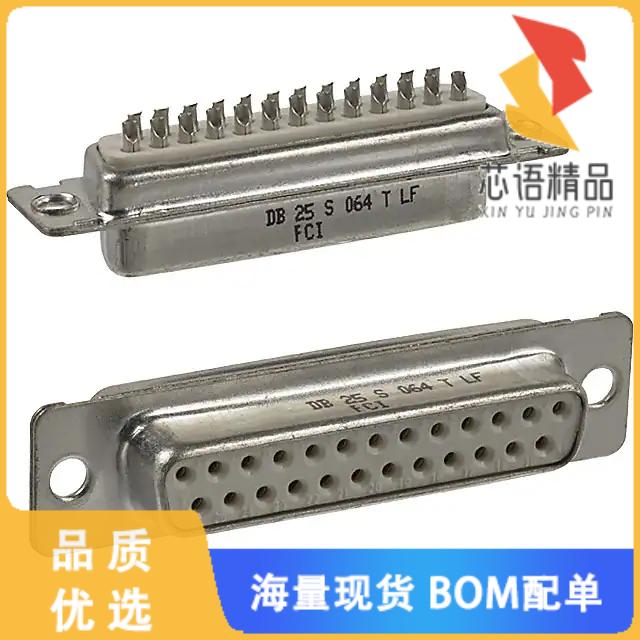 全新DB25S064TLF原装(CONN D-SUB RCPT 25POS SLDR C