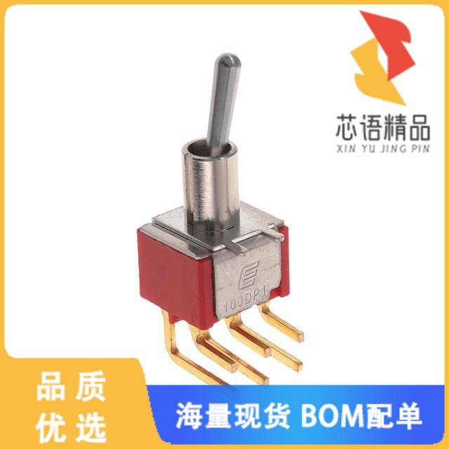 全新100DP1T1B2M6RE原装(SWITCH TOGGLE DPDT 0.4VA