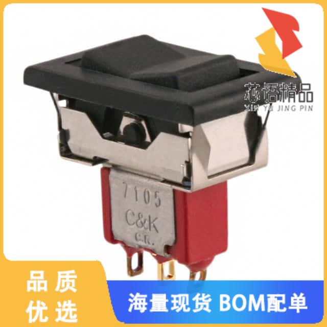 全新7105J16ZBE22原装(SWITCH ROCKER SPDT 0.4VA 20