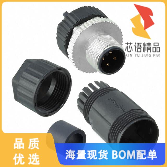 全新M12A-04BMMB-SL7001原装(CONN PLUG MALE 4POS G