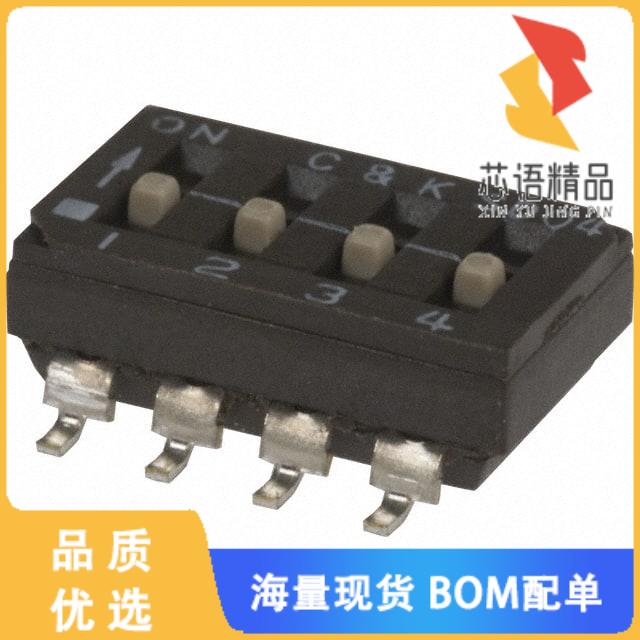 全新SD04H1SB原装(SWITCH SLIDE DIP SPST 100MA 25V)正品