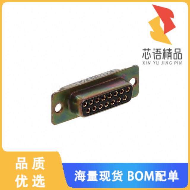 全新M24308/1-2F原装(CONN D-SUB RCPT 15POS PNL MN