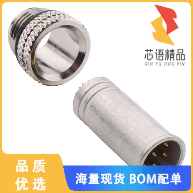 全新858-008-103RLS4原装(CONN RCPT MALE 8P GOLD S