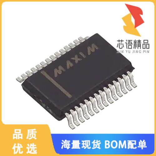 全新MAX3237ECAI+T原装(IC TRANSCEIVER FULL 5/3 28