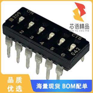 SLIDE DIP 正品 6LPS原装 20V SWITCH 100MA 全新209 SPST