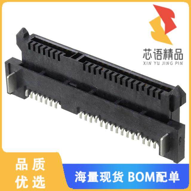 全新2023246-2原装(CONN SATA RCPT 22POS SLD R/A S