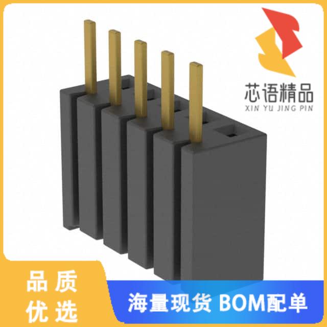 全新BSW-105-04-G-S原装(CONN RCPT 5POS 0.1 GOLD P