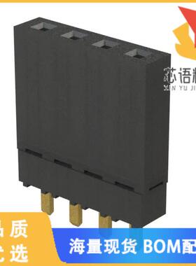 全新ESW-104-12-G-S原装(CONN SOCKET 4POS 0.1 GOLD