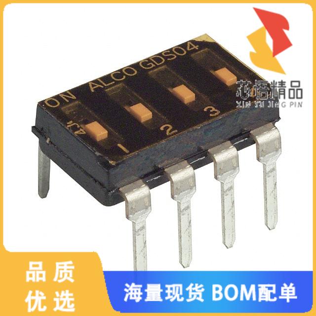 全新1825006-5原装(SWITCH SLIDE DIP SPST 25MA 24V)正品