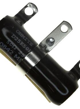 全新D25K50RE原装(ADJ PWR RES 50 OHM 25W CHAS MT)正品