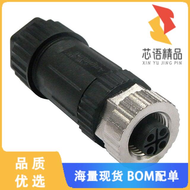 全新M12S-04BFFB-SL7002原装(CONN RCPT FMALE 4POS