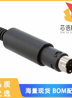 全新MDP-004原装(CONN PLUG MALE MINI DIN 4P SILV)正品