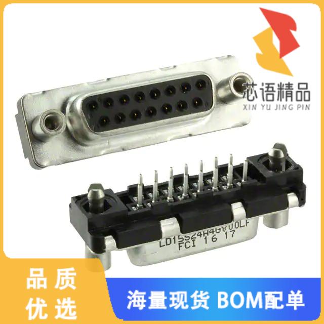 全新LD15S24A4GV00LF原装(CONN D-SUB RCPT 15POS VE