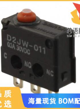全新D2JW-011原装(SWITCH SNAP ACT SPDT 100MA 30V)正品