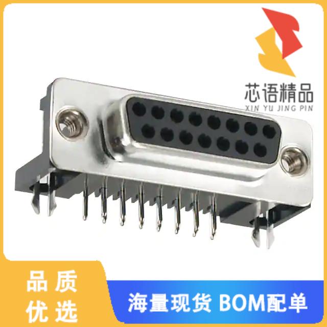 全新K22X-A15S-N原装(CONN D-SUB RCPT 15POS R/A SL