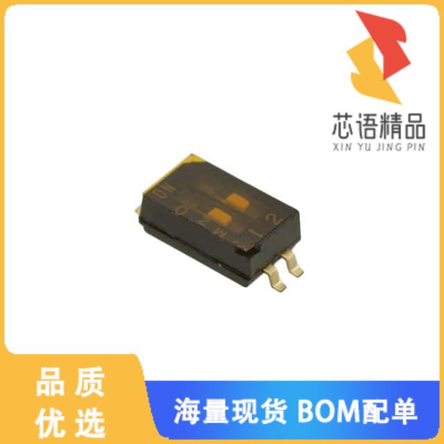 全新A6HF-2102原装(SWITCH SLIDE DIP SPST 25MA 24V)正品