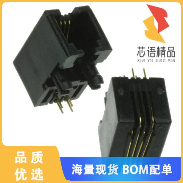 全新A-2004-3-4-LP-N-R原装(CONN MOD JACK 4P4C R/A