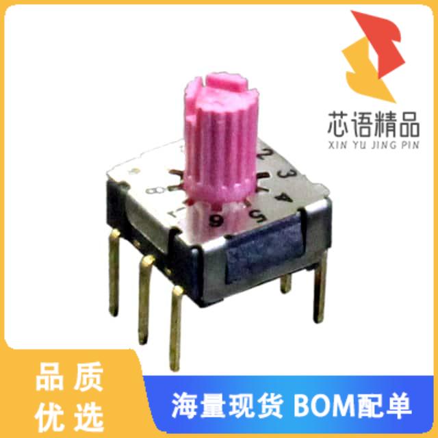 全新RD07B10RTT原装(7MM IP67 ROTARY DIP SWITCH, 4