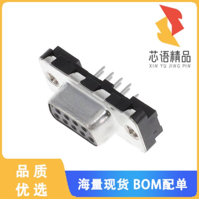 全新D09S24A4PL00LF原装(CONN D-SUB RCPT 9POS VERT