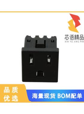 全新NEMA-5-3原装(RECEPTACLE, PANEL SNAP, VERTICA