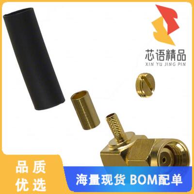 全新132123RP原装(CONN RPSMA PLUG R/A 50OHM SOLDE