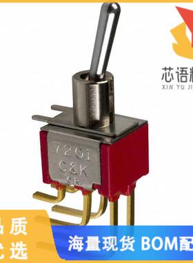 全新7201SD9AV2BE原装(SWITCH TOGGLE DPDT 0.4VA 20