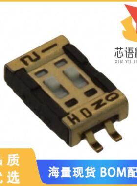 全新CVS-02TB-1原装(SWITCH SLIDE DIP SPST 100MA 6