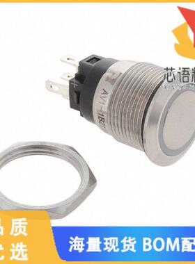 全新AV1-1B211A-R00原装(SWITCH PUSHBUTTON SPDT AL