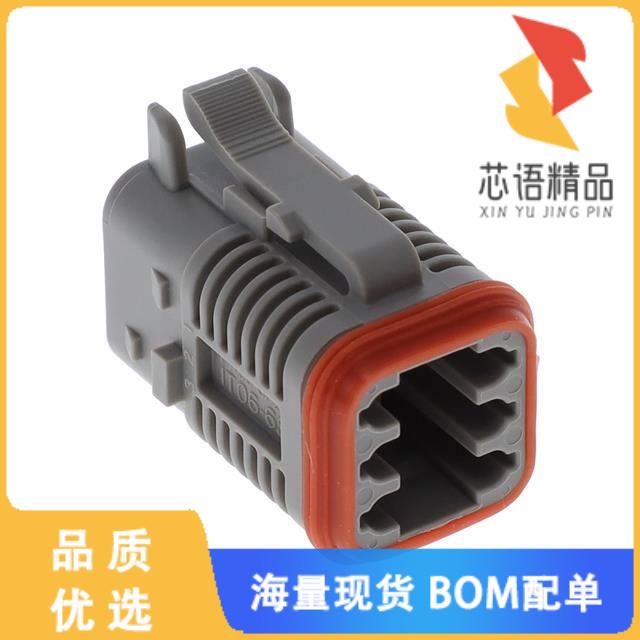 全新IT06-6S-002原装(6-WAY PLUG NON- KEY GRAY WIT