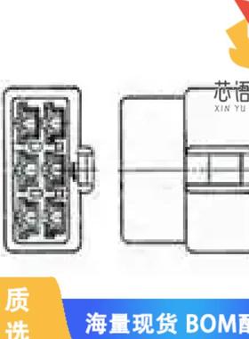 全新174203-1原装(CONN FASTON PLUG 6POS)正品