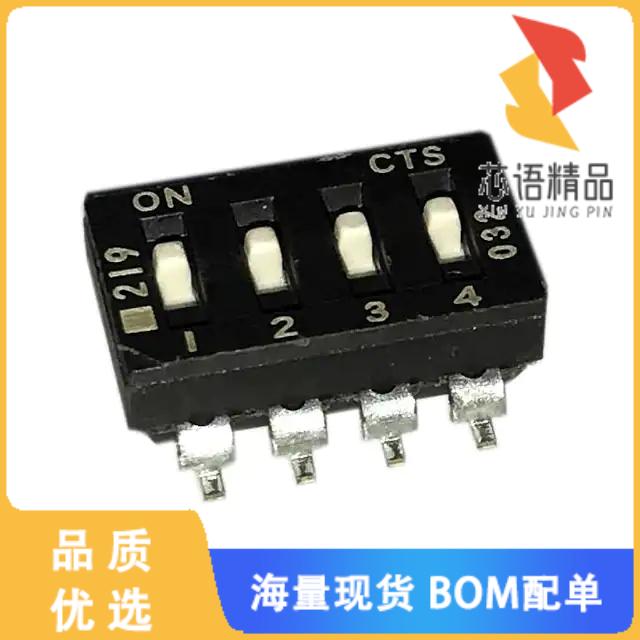 全新219-4MS原装(SWITCH SLIDE DIP SPST 100MA 20V)正品