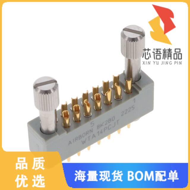 全新WTA14PCJT原装(RECTANGULAR PCB CONNECTORS (0.