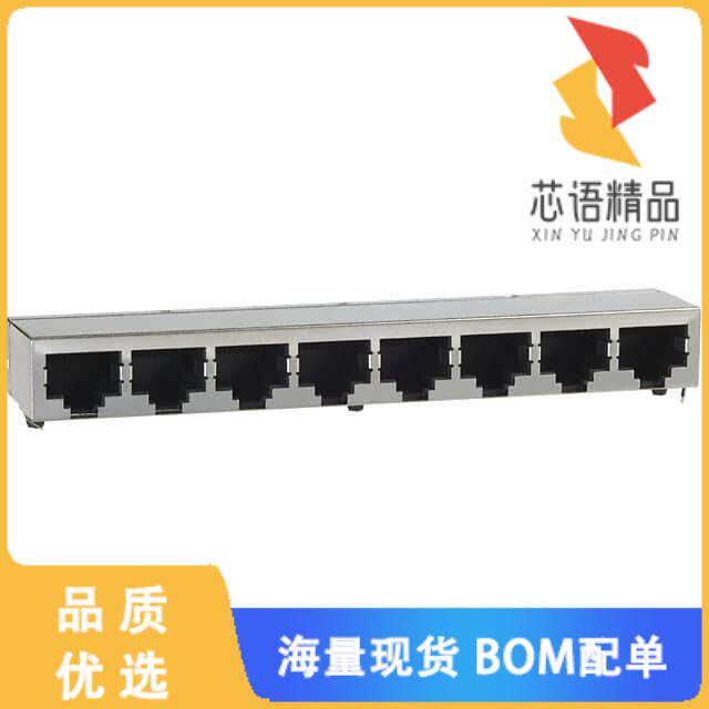 全新5558505-1原装(CONN MOD JACK 8P8C R/A SHIELDE