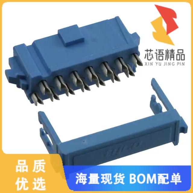 全新1658526-8原装(CONN RCPT 14P IDC 28-30AWG GOL