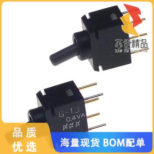 全新G13AP原装(SWITCH TOGGLE SPDT 0.4VA 28V)正品