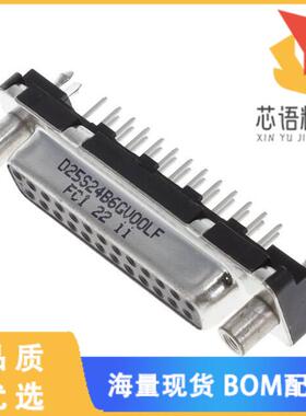 全新D25S24B6GV00LF原装(CONN D-SUB RCPT 25POS VER