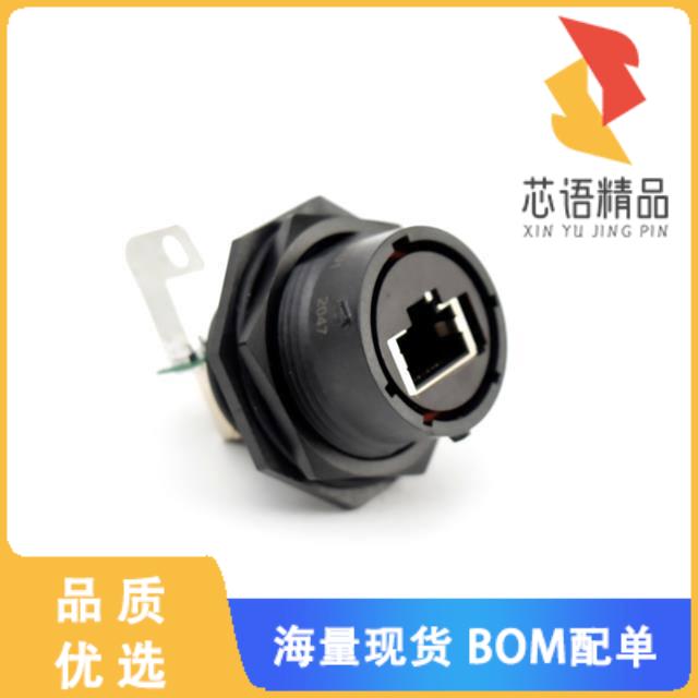 全新RTS718NRJ03-U1原装(8 POSITIONS RJ45 JAM NUT