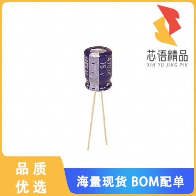 全新ECA-1CM471原装(CAP ALUM 470UF 20% 16V RADIAL)正品