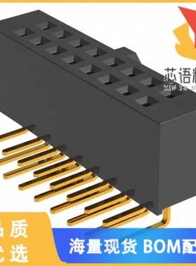 全新SFH11-PBPC-D08-RA-BK原装(CONN HDR 16POS 0.1