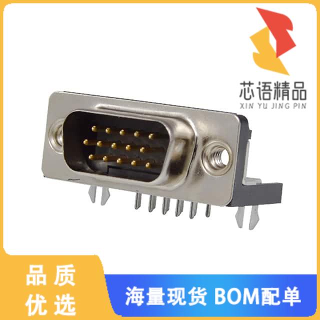 全新K66X-E15P-N30原装(CONN D-SUB HD PLUG 15P R/A